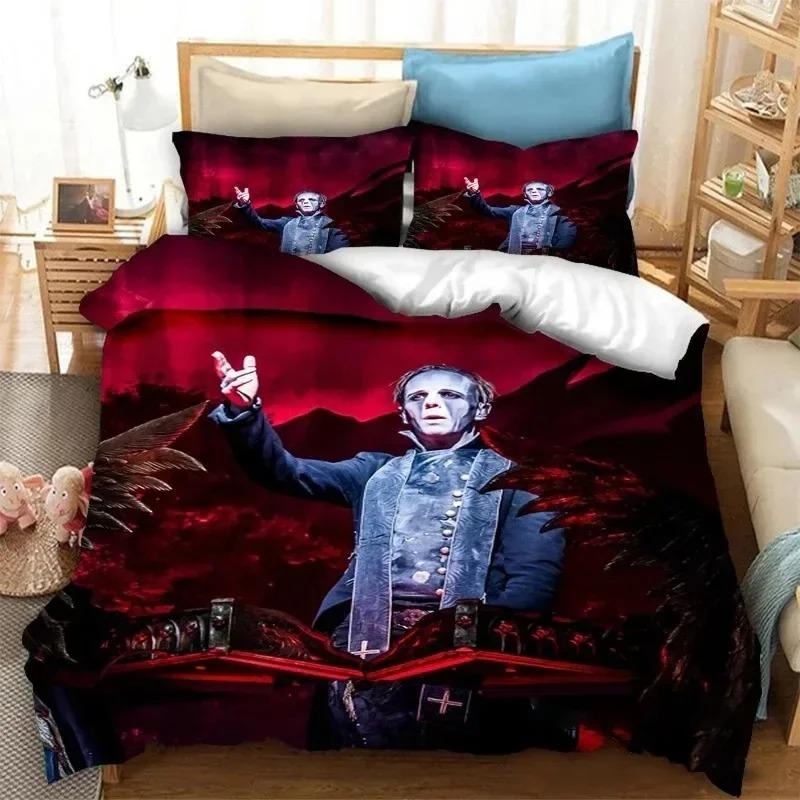 Comforter 3D Printed Powerwolf Bedding Set For Bedroom Soft Modern S Comefortable Kids And