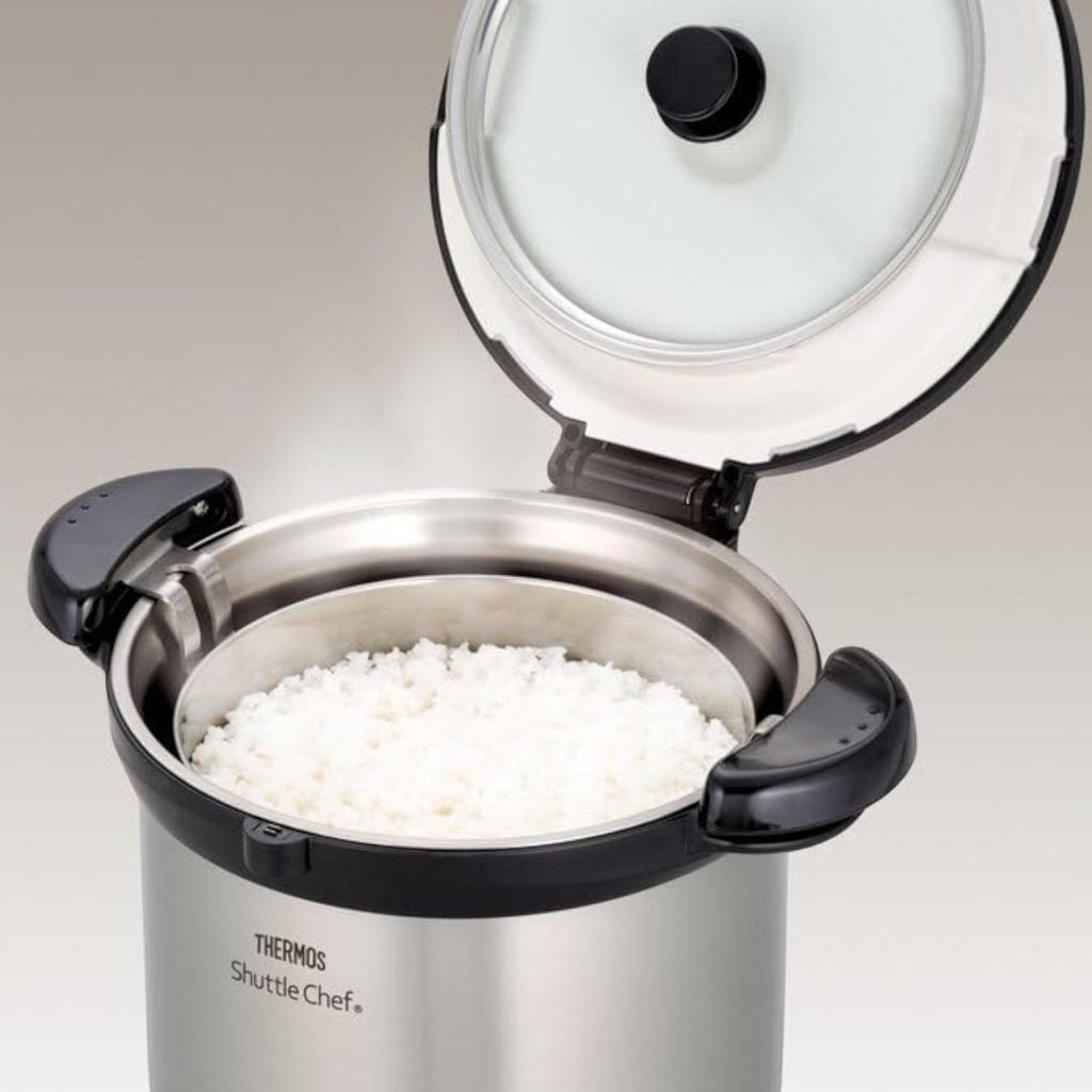 THERMOS Vacuum Insulation Cooker Shuttle Chef 4.5L Clear Stainless KBG-4500 CS