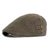 Cotton Beret British Vintage Forward Cap Men's Newsboy Cap