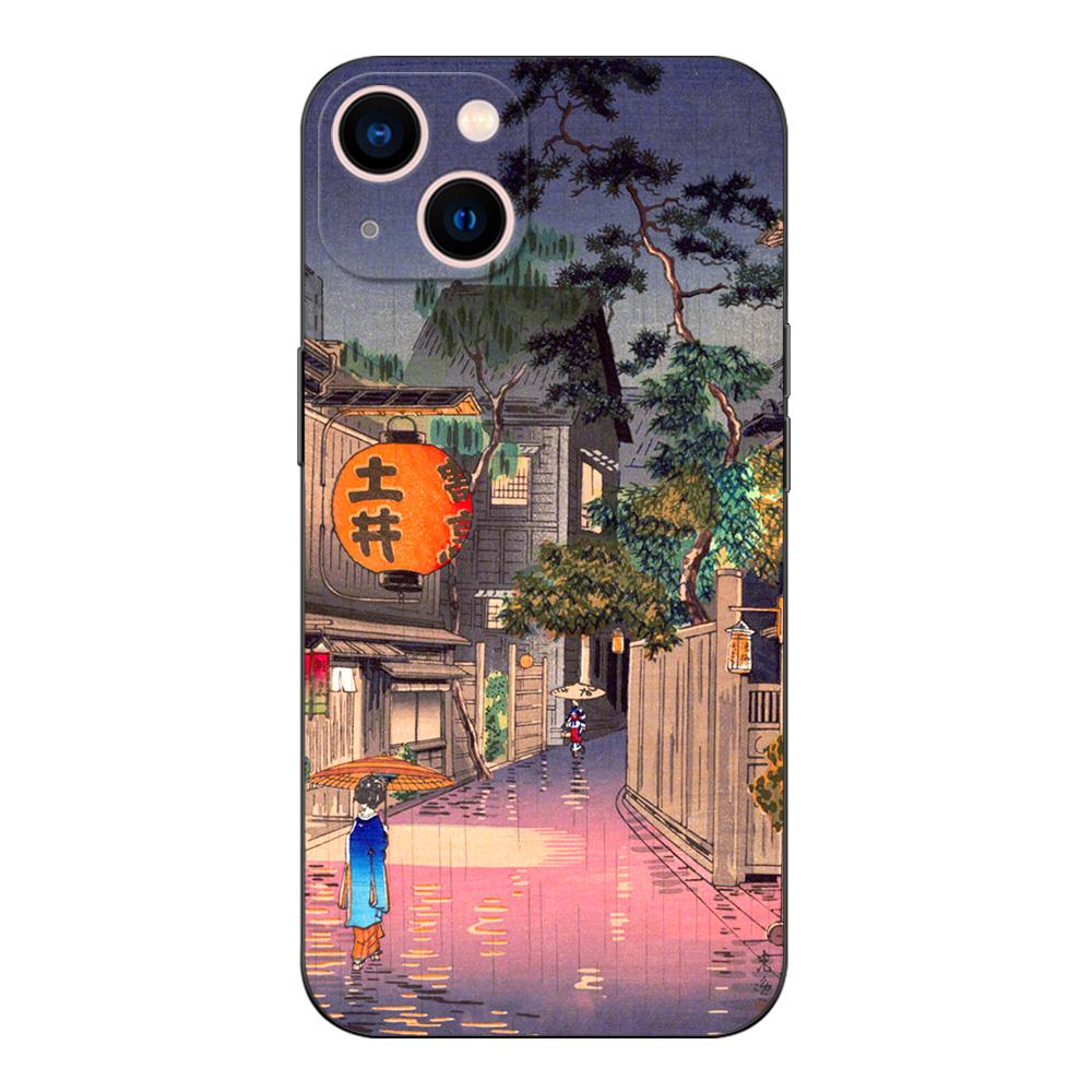 

Black Tpu Case For Motorola Moto G52 G42 G60 4G G60S G71 G9 Play Plus Power One 5G Ace retro Tokyo Japanese Art Moto G9 Power