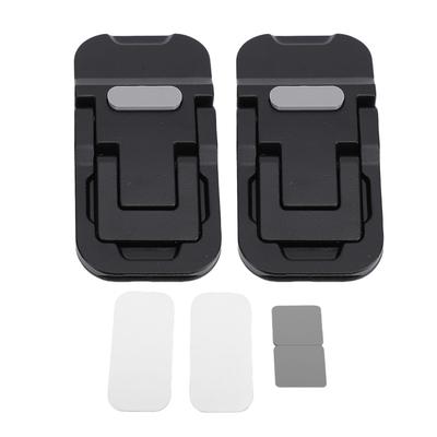 Portable Invisible Laptop Stand Aluminium Alloy 2 Angle Adjustable Foldable Invisible Self Adhesive Notebook Stand for
