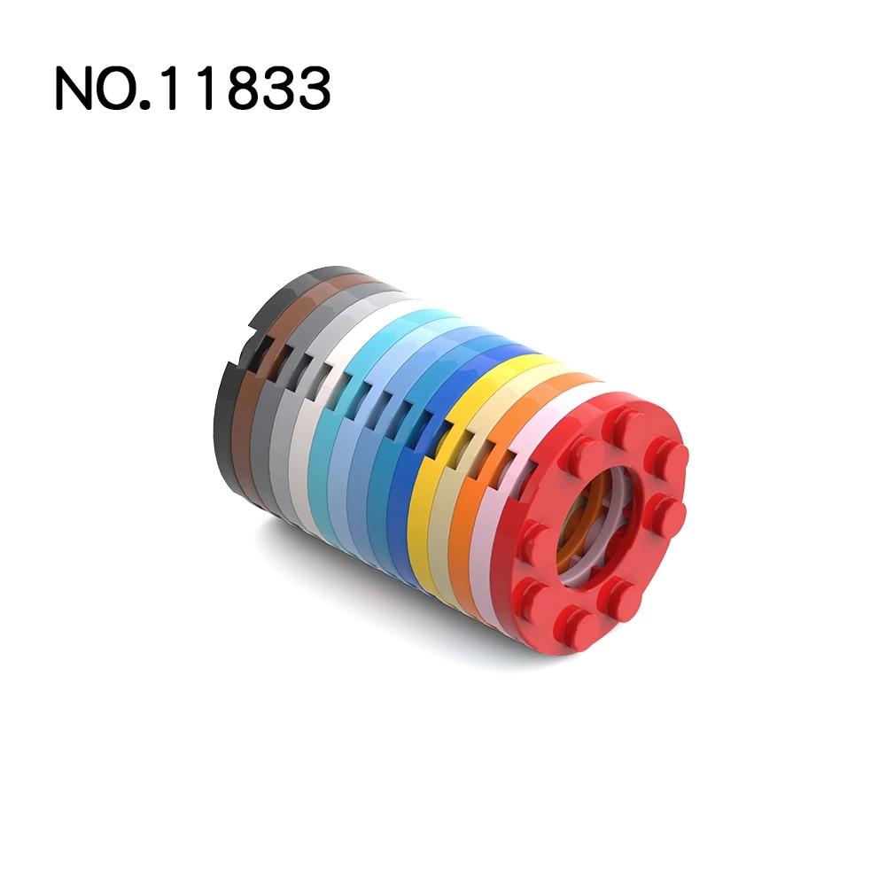 

20 шт. MOC монта частинка 11833 4x4 для будівельних блоків деталі цеглинки DIY модель насипом розвиваючі іграшки для