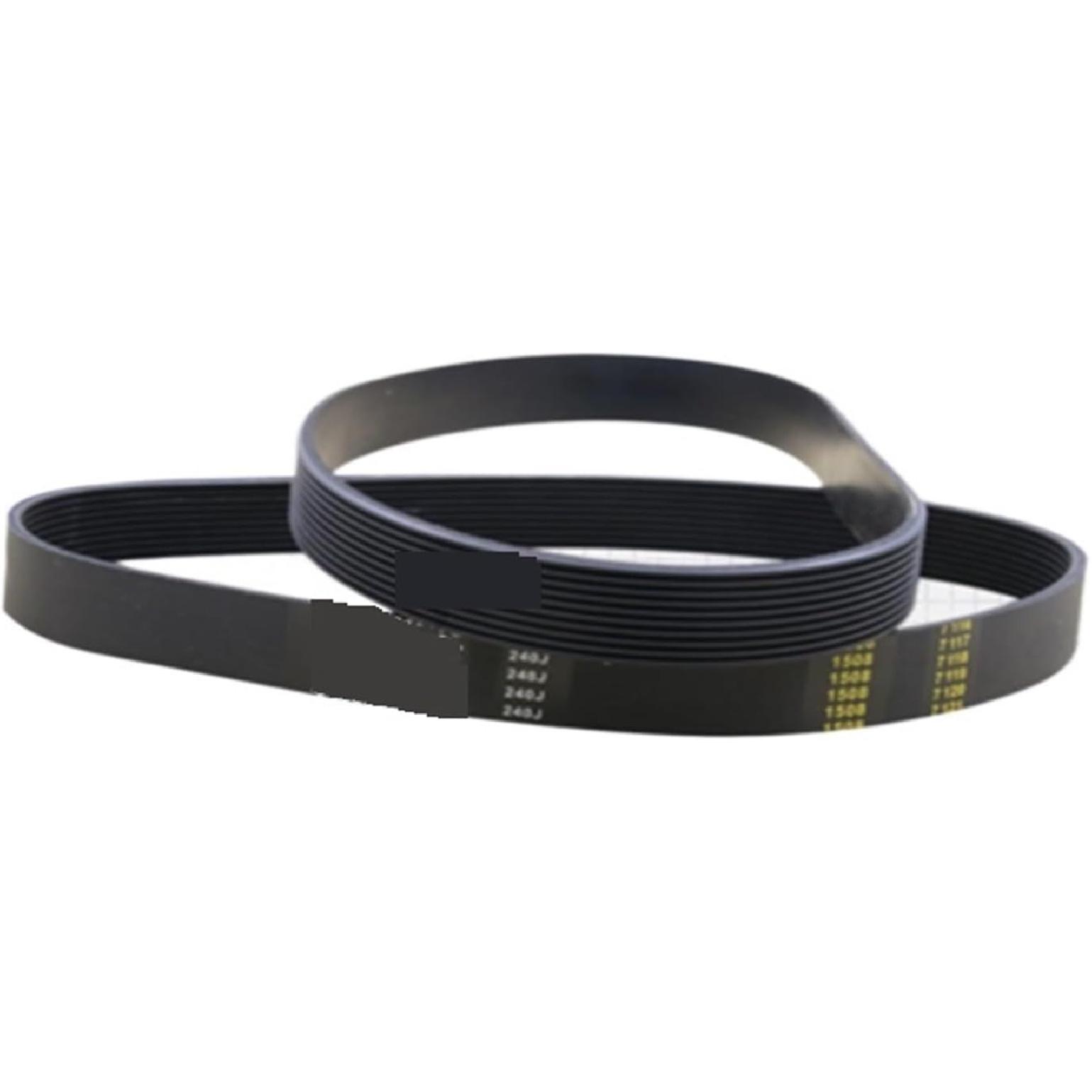 

2 ШТ. Ремень двигателя Беговая дорожка-Приводной ремень 240J Линия сечения 610 мм Резиновый ремень(6 Зубьев) 6 Teeth