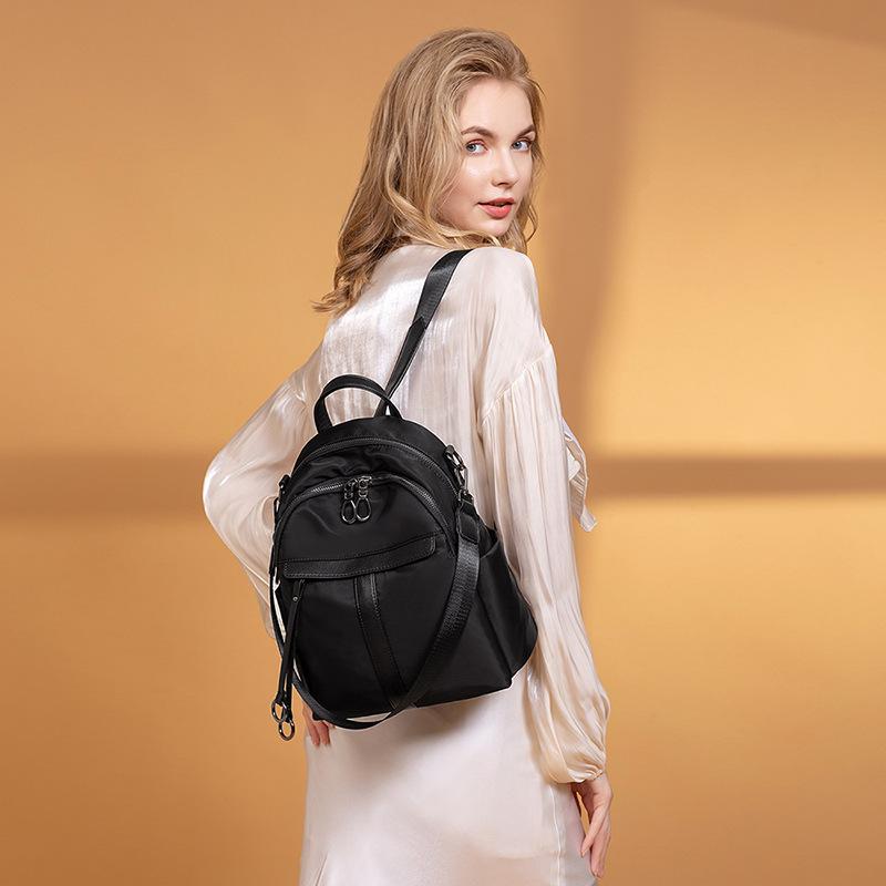 New Anti-theft Small Backpack Summer New Easy To Wear Oxford Cloth Backpack for Women  Large Capacity Multi Purpose Travel Bag