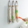 1PCS Vegetable Hanging Storage Mesh Bag Garlic Onion Organizer