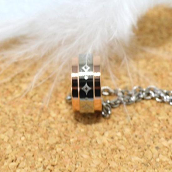 phiten Fefe Phiten Necklace for Women Pink Gold Pendant 12 set and Kotobuki Jewelry polishing [Fefe] fe-fe [Set] 2-piece (necklace cloth)