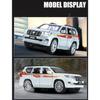 1/32 Toyota PRADO Land Cruiser SUV Alloy Car Model Diecast Metal Off-road Vehicle Car Model Sound and Light Kids Toy Gift
