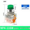 NP4-11GN Momentary Self-Resetting Red/Green Button Switch