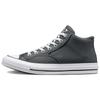 Chuck Taylor All Star Malden Street Comfortable and Versatile Mid-Top Canvas Shoes for Men and Women In Grey