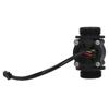 Black Hall Flowmeter Plastic Flow Meter Sensor Flow Measuring Device  Water Heater Equipment
