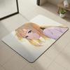 Anime V-Violet E-Evergarden Floor Mat Diatomite Bath Mat, Quick Dry, Absorbent, Multi-Scene Mat