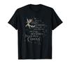 Disney 100 Walt Disney Quote Tinkerbell We're Curious D100 T-shirt