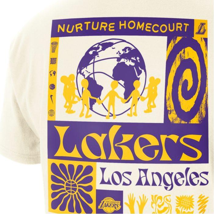 Nike x NBA Courtside T Shirt Men's Light Yellow FV9274-901