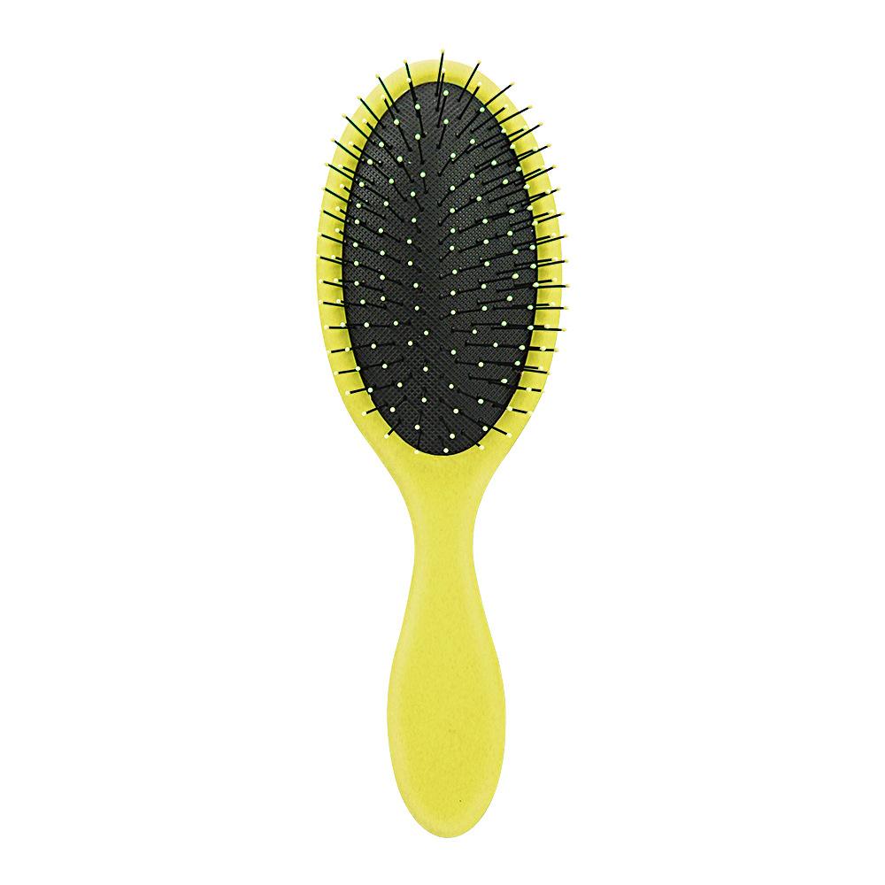 Plastic Cushion Massage Hair Brush for Detangling Anti-Knot Nylon Bristle Oval Hairbrush Volumizing Hair Styling Comb Ultra Soft Hair Brushes