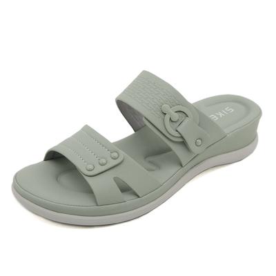 Sommer 2024 Süße Sandalen Damen Lässige Mode Große Größe Plateau-Schuhe Strand Coole Hausschuhe SKT