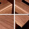 Walnut Wood Tissue Box Holder Cover Designer Tissue Storage Boxes Luxury Wooden Napkin Box Modern Rectangular Napkins Case Home