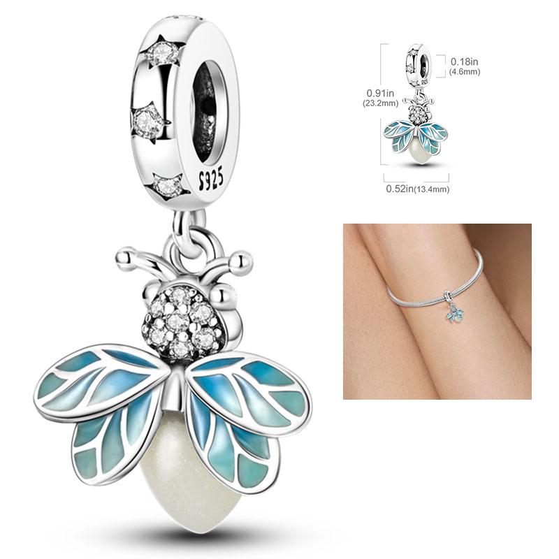 925 Silber Charms Perlen Passen Original Pan Armband Herstellung Für Frau Schmuck Mode Anhänger