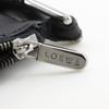 LOEWE Repeat anagram Shoulder Bag black PVC mens Used