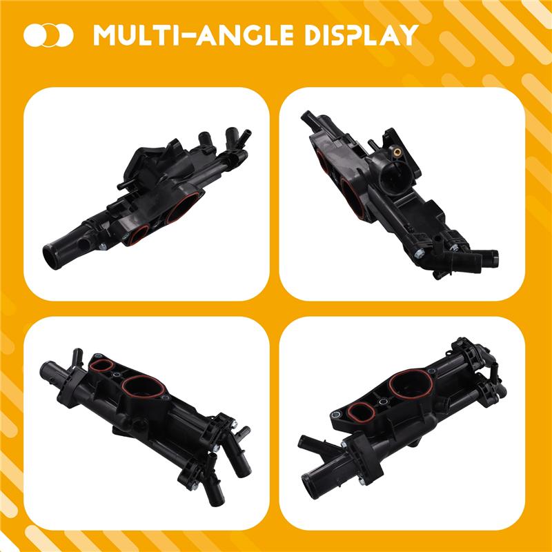 L10A For Hyundai Santa Fe Sonata Kia Optima Sportage 2012- 2016 25620-2G545 256202G545 Car Engine Coolant Thermostat Housing