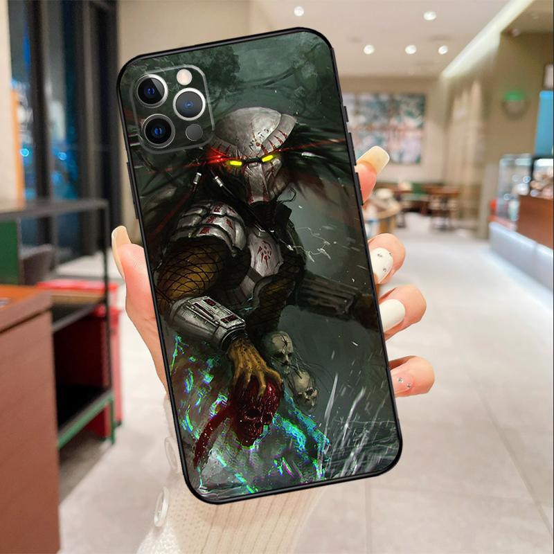 

Alien Vs Predator Phone Case For iPhone 17 Air 16 14 13 11 15 Pro Max mini 15 16 Plus 16e Protective Cover iPhone 17 Pro