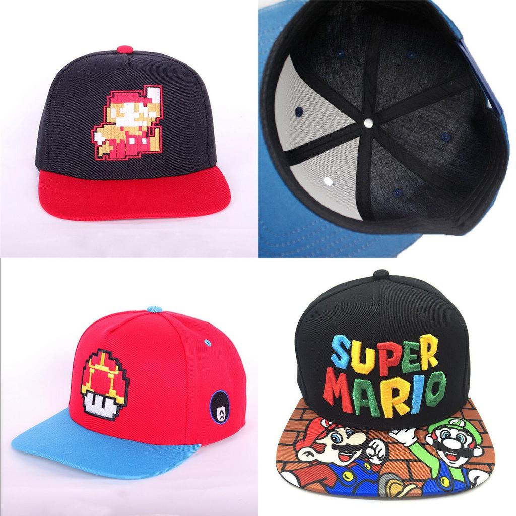 Stylish Super Mario Luigi Baseball Trucker Hat Cap With Adjustable Fit For All