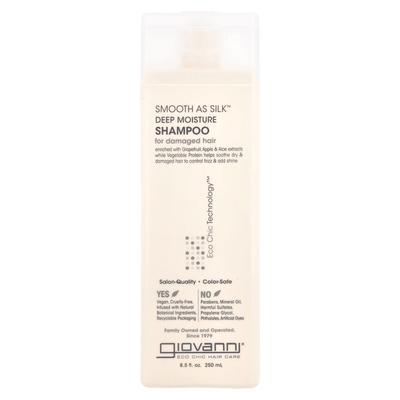 Giovanni, Smooth As Silk, Deep Moisture, Shampoo, For Damaged Hair, 8.5 Fl Oz (250 Ml)