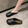 Heel Summerautumn Low Nonslip Womens Half Slippers Versatile Beach Sandals