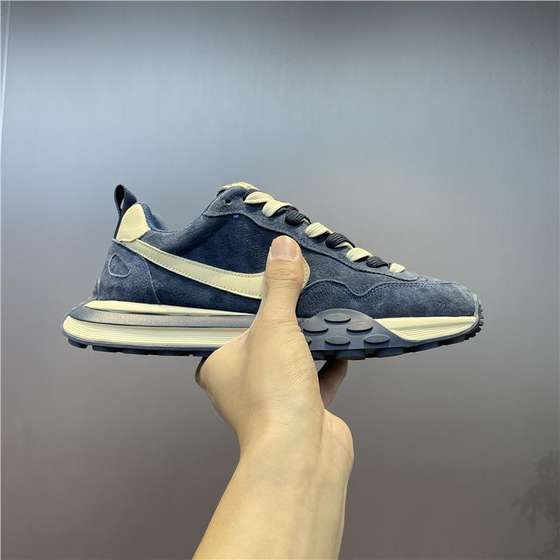 New Autumn Sports and Leisure Shoes Forrest Gump Shoes Sports Matte Leather Dad Shoes