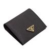 Prada 1MV204_QHH_F0002 Bifold Wallet Black Safiano Women
