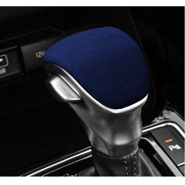 Alcantara Car Manual Gear Shift Grip Handle Knob Protective Cover Panel Shell Cap For KIA K3 Sportage KX1 2018