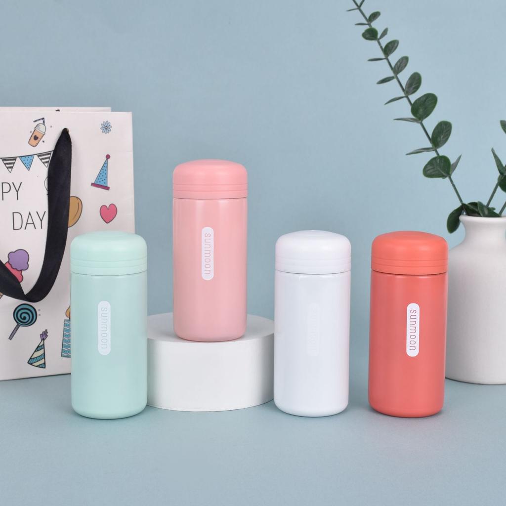 304 Stainless Steel Compact Mini Pocket Cup High Value Portable Vacuum Thermos Cup Outdoor Accompanying Cup