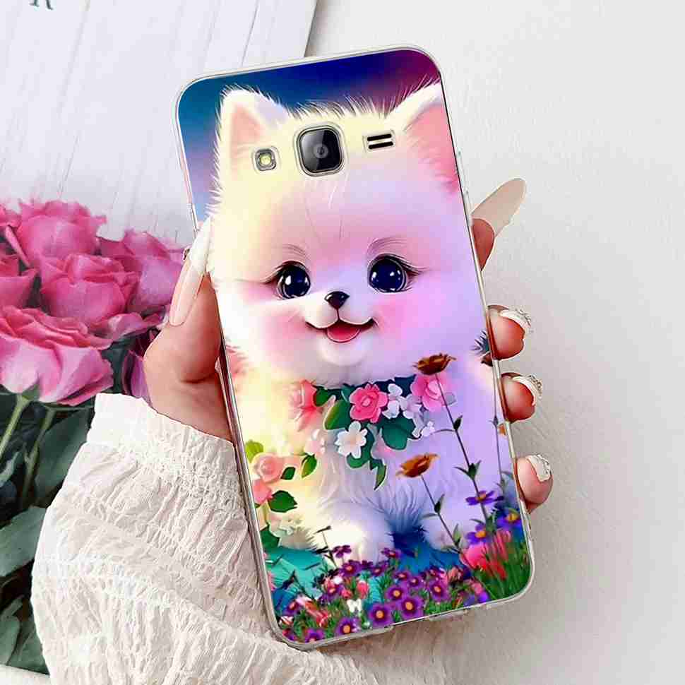 For Samsung Galaxy J5 Case Luxury Painted Cover Soft Slim Phone Case For Samsung J 5 J5 J500Y J500M 2015 Back Cover