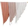 Sciarpa a Triangolo in Cotone a Righe Protezione Collo da Donna Sciarpa Piccola Calda Accessori Letterari Versatili Sciarpa Sottile