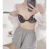 Women Sexy Front Closure Lace Push Up Bra