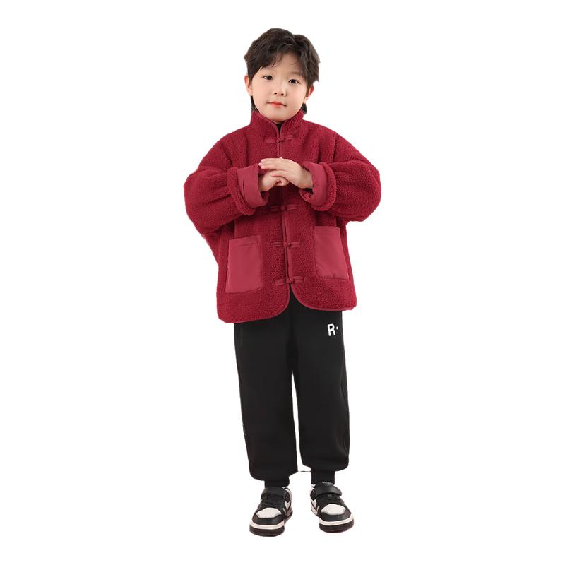 Zuoxi Boys Lambswool Padded Winter Jacket 140