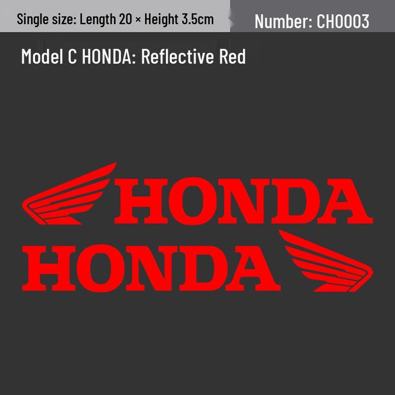 Honda Wings Motorcycle Decals - Girly Cute Laser-Modified Stickers for Electric Bikes