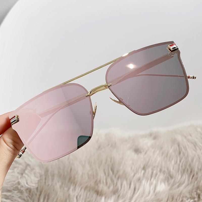 

Ретро солнцезащитные очки Модные солнцезащитные очки для вождения Светоотражающие солнцезащитные очки Street Shot Color Film Sunglasses