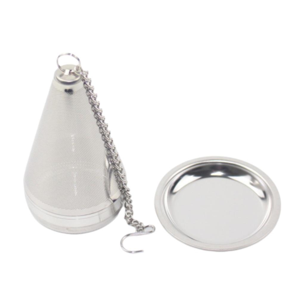 304 Stainless Steel Cone Tea Infuser Fine Mesh Tea Separation Filter Screen Tea-making Filter  Mug