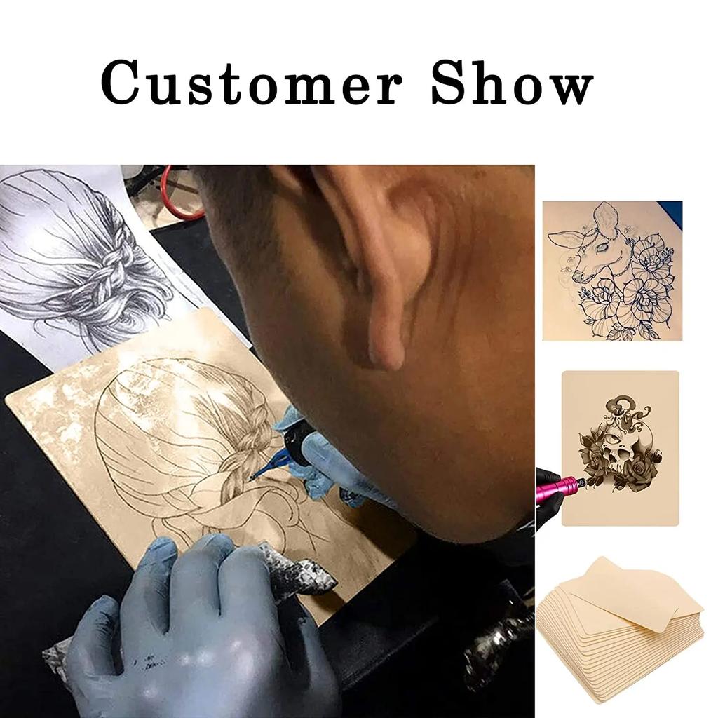 10pcs Tattoo Practice Skin Eyebrow Practice Latex Skin Both Side Synthetic Leather Tattoo Accessories Microblading Practice Skin