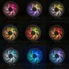 Summer Adjustable Air Fan Automotive Electric Neon Ambient Lights Fan Two Installation Methods USB Fan 3 Speeds Car Silent Fan
