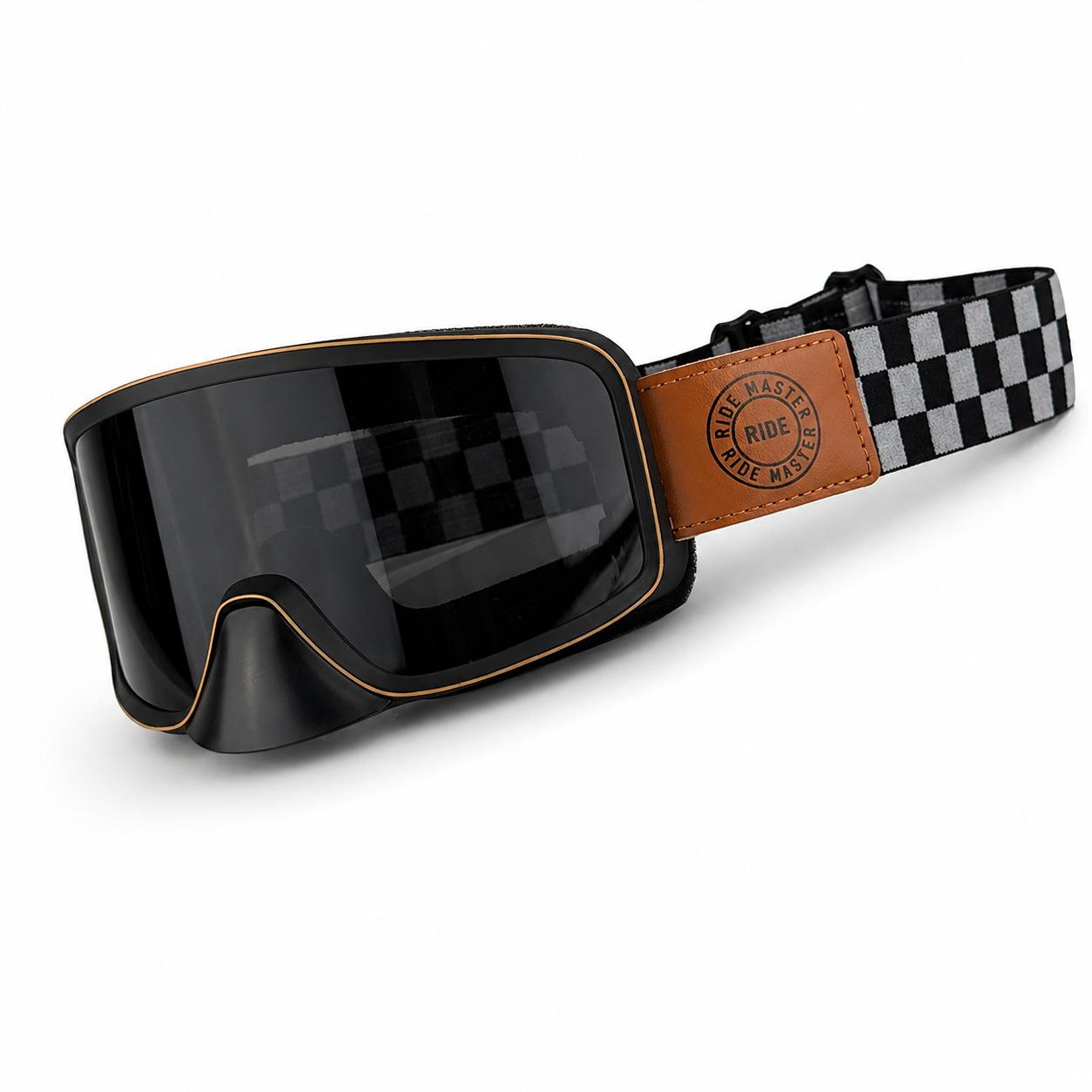 New Retro Riding Glasses Harley Motorcycle Goggles Can Card Myopia Anti-impact Riding Goggles RM01