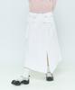 LARTIGENT L6 Pocket Slit Skirt(White)
