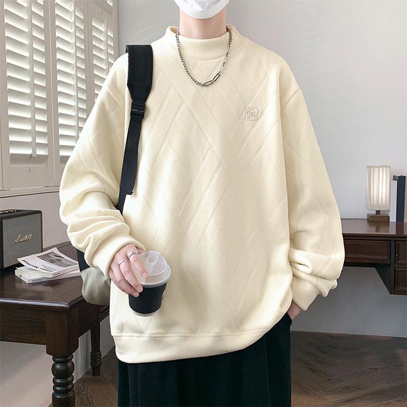 Men s Plus Size Double-Sided Coral Fleece Hoodie, Thick & Warm for Autumn/Winter 4XL