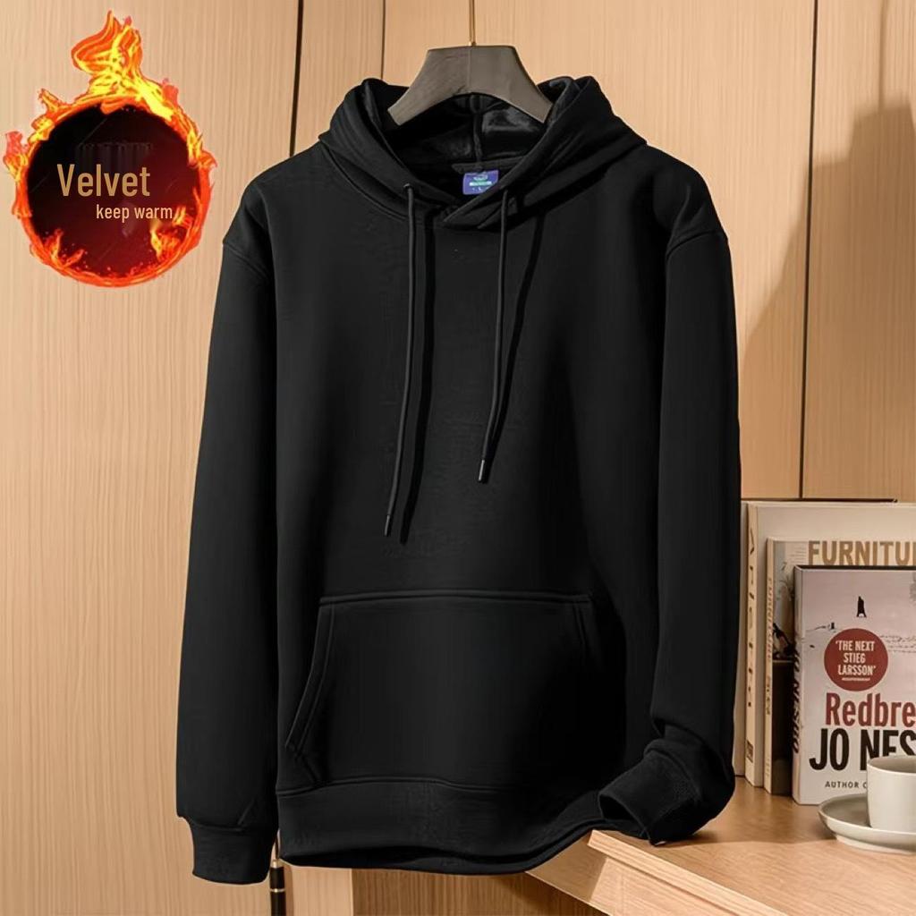 Unisex Trendy Hooded Sweatshirt - Autumn Winter Warm Casual Top
