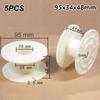 5/10Pcs ABS Bobbin Wire Coil Frame Speaker Crossover Coil Frame  for DIY Speaker Crossover Inductor