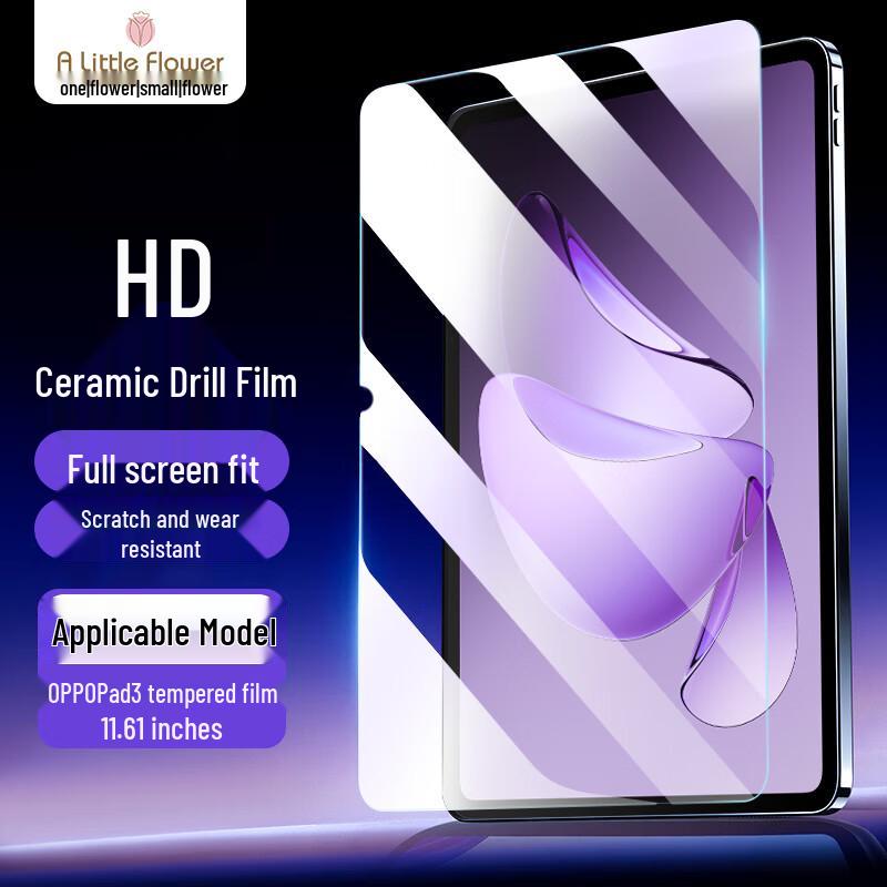 

ALittleFlower Tempered Glass Screen Protector for OPPO Tablets