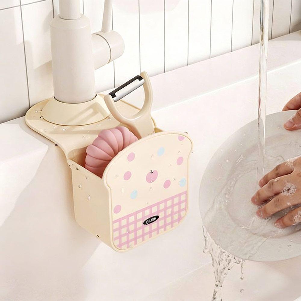 Hanging Sink Drain Basket Toast Shape Kitchen Sink Filter Basket Kitchen Supplies