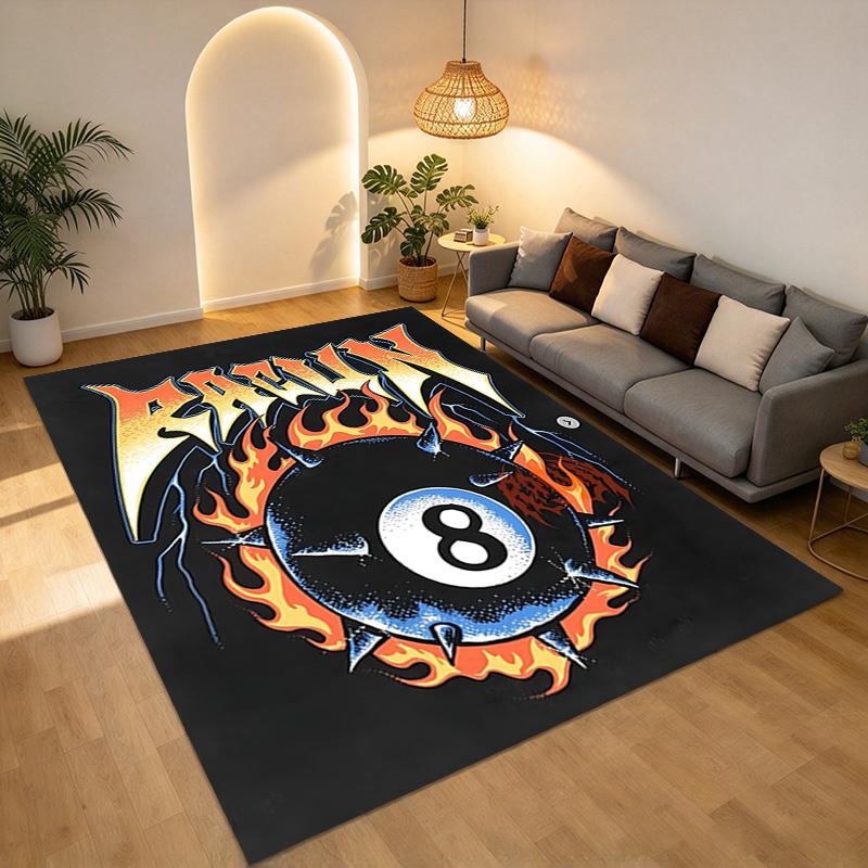 Pool Ball Living Room Nonslip Area Rug Soft Carpet For Bedroom Game Playroom Sofa Office Home Decor Doormat Christmas Gift C926846