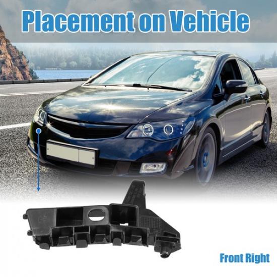 Front Bumper Mounting Support Bracket Single  for Honda Civic -