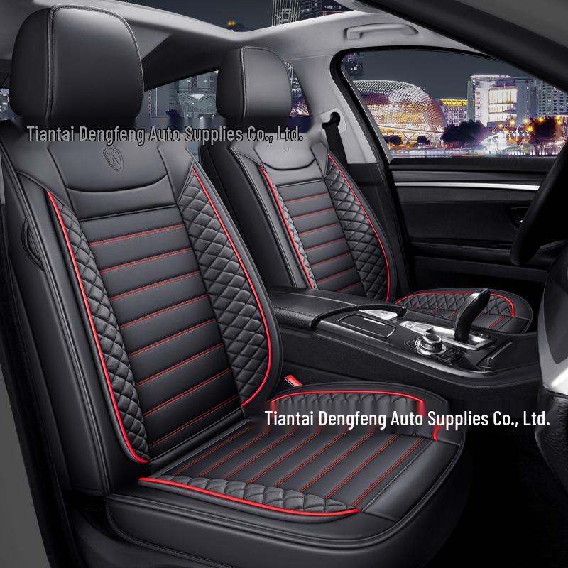 Ganzjahres-Leder-Autositzbezug - Vollständiges Polster für SUV, Limousine, LKW